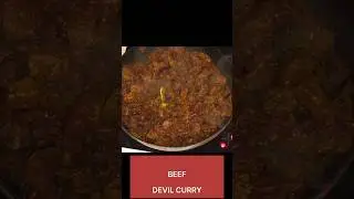 Beef Devil Curry | Beef Fry | #viral #cooking #youtubeshorts #shorts #AkniKitchen