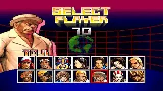 Fatal Fury Wild Ambition Touji Sakata  arcade playthrough