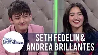 Andrea and Seth express their delight as they talk about being compared to KathNiel | TWBA