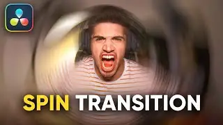 Smooth Spin Transition Tutorial in DaVinci Resolve