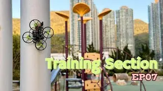Training section on diving, flips and turns with my Tinywhoop (HDZERO AIO5 w Betafpv 65 Air frame)