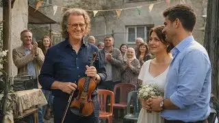 NU AVEA BANI PENTRU O TRUPĂ LA NUNTA EI... P&Acirc;NĂ C&Acirc;ND ANDR&Eacute; RIEU A APĂRUT BRUSC