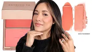 New Patrick Ta Spring Blushes | She's The Moment | Demo and Comparisons