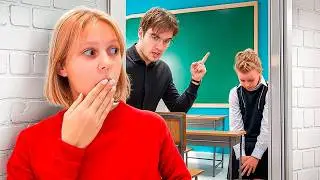Rozprawa z najstraszniejszym nauczycielem 😱👨‍🏫 Seriale dla nastolatków Amelka