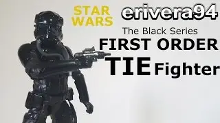 Star Wars Black Series First Order TIE Fighter Pilot figure Review