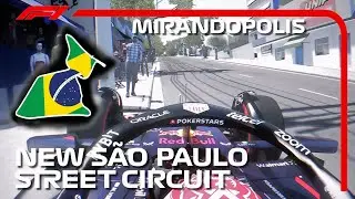 This NEW Sao Paulo Grand Prix Street Circuit is INCREDIBLE! | Mirandopolis