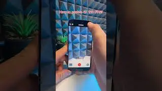 HOW TO ENABLE 4K 120FPS ON IPHONE 16 PRO? #4k120fps #iphone16pro #apple #tutorial