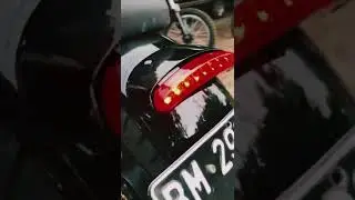 Honda verza custom bobber style