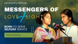 Poetry read-off | Sai Spiritual Education
