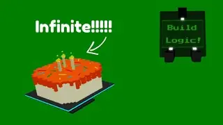Infinite cake in BUILD LOGIC! Tutorial.