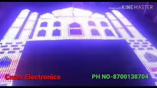 16x32G1 animation gate 16 boards 8192 pixel led