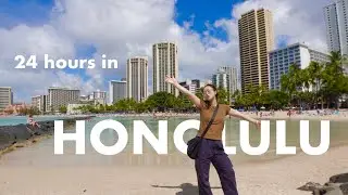 24 HRS in Honolulu, Hawaii 🌺 | a short foodie trip + staying in the Waikiki area