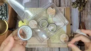 [ASMR] 1hour 다이어리 꾸미기 | vintage collage | journaling scrapbooking | paper relaxing sounds