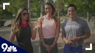 Check out this workout challenge outside Empower Field
