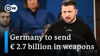 Zelenskyy receives Charlemagne Prize for promoting European unity | DW News