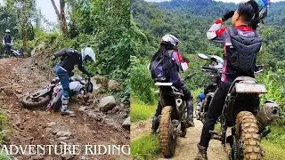 Crashed in the off-road trails on Xpulse 200.  #adventureriding