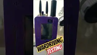 Тестирование Wardrive Banshee от Wired Hatters #esp32 #wardriving