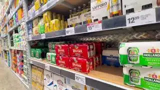 Weekly shopping at PAK'nSAVE/New Zealand
