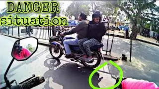Risky situation for every Biker🚳.. asansol city rider...