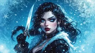 Selene Icefang, Legendary blood huntress of the Arctic tide ❄️🩸 (pirate sea shanty)