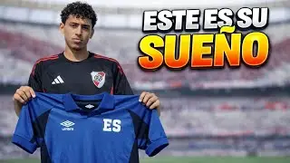 El joven de River Plate que quiere representar a El Salvador 🇸🇻⚽