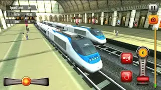 Euro Train Driving #2 &ndash;Level 6 - 7 &ndash; Train Simulator Android Gameplay FHD