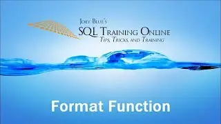 SQL Format Function - SQL Training Online  2019