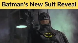 Director Andy Muschietti Reveals Michael Keaton&rsquo;s Batman Suit || New Batman Logo || Daily Trends