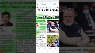 COP26:India's 5 point roadmap - India scales up Nationally Determined Contributions(NDCs)