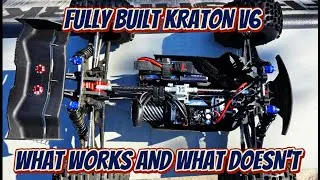 ARRMA KRATON V6 JOURNEY OF BROKEN PARTS
