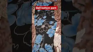 bell bottom cutting ND stitching