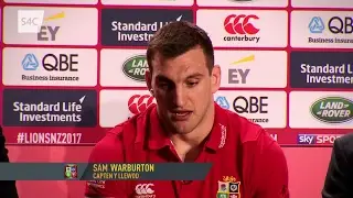🏉 WARREN GATLAND & SAM WARBURTON: Cyhoeddi Carfan y Llewod