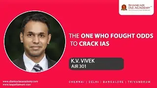 WEBINAR ON WHY, WHAT & HOW OF CIVIL SERVICE EXAMINATION || MR VIVEK KV || AIR 301