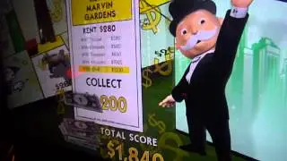 Monopoly Arcade Game & Boardwalk Bonus Win! ~ Bonus Video 2