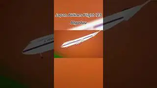 JAL Flight 123 | Algodoo vs Animation #algodoo #animation #japanairlines #planecrash #aviation