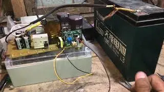 dual ferrite 12fet igbt, testing sa 1kw kahit 2 fet palang nakalagay,kayanin kaya