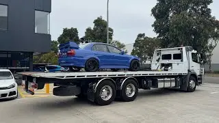 Моторный отсек Lancer EVO 6 ПЕРЕКРАШЕН!