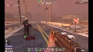 7 Days To Die : Dittoland -- Horde night from the middle of a street...