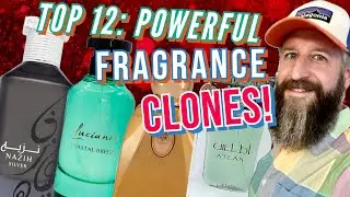 TOP 12: POWERFUL, LONG-LASTING CLONE FRAGRANCES!  |  Great Performing Middle Eastern Cologne Dupes
