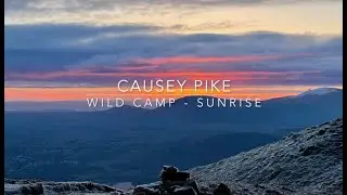 Causey Pike Wild Camp Sunrise 4K