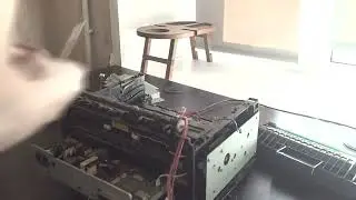 Разборка старого принтера Xerox   очень скудные западные детали