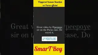 @Triggered Insaan reaction on Paras official case #triggeredinsaan #liveinsaan #news #shorts #viral