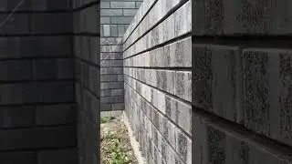 Облицовочный кирпич в цокольной части дома.