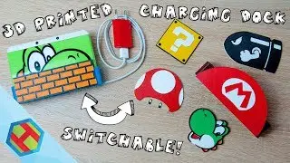 3D printed charger for Nintendo 3DS