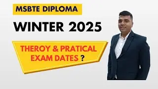 MSBTE Winter 2025 Exam Dates Aa Gaye! 🗓️ Kya Hai Odd Sem & 2nd Class Test ki Tareekh? 📚