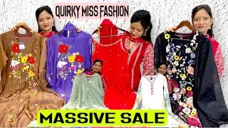 SALE SALE SALE on Cotton & PartyWear Suits, Noodle Strap Kurti & Cord Sets at Quirky Miss Fashion