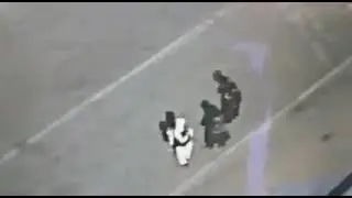 Air strike footage on taliban