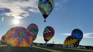 Battle Creek Hot Air Balloon Festival 2024 #hotairballoon #battlecreek #summervibes