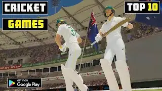 Top 10 Cricket Games For Android - 2024 [Hindi]