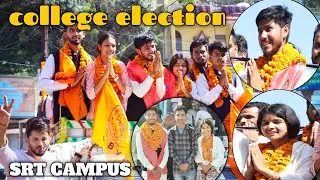SRT CAMPUS COLLEGE ELECTION ❤️🔥 ABVP VLOG PART - 4